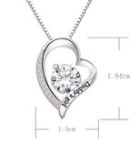 "Daddys Girl" Heart Necklace