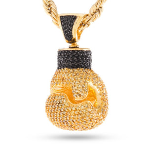 I GOT THE POWER - Pave Boxing Glove Necklace