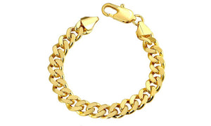 Class Curb Bracelet in 7.5" in 14K Gold Plated