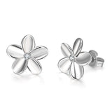 Swarovski Crystal Flower Stud Earring