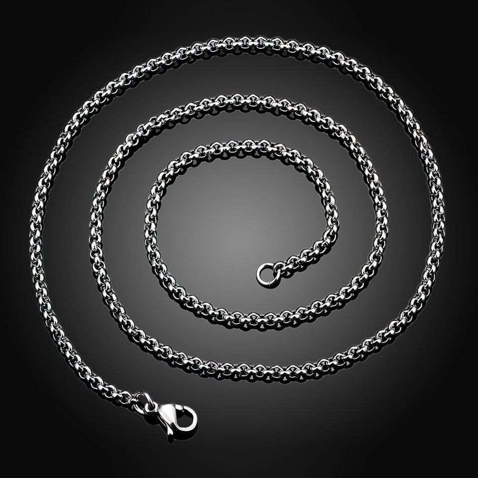 Stainless Steel Classic Link Chain Necklace