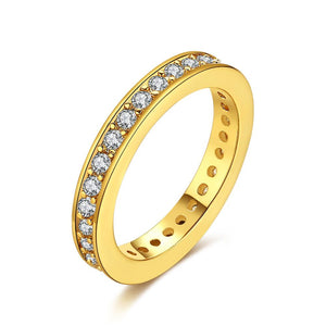 18K GoldClassic Pav'e Midi Ring
