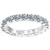 Muli Swarovski Sleek Mini Stone Band Ring