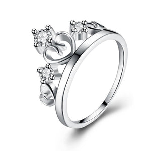 Swarovski Elements Crown Design Ring